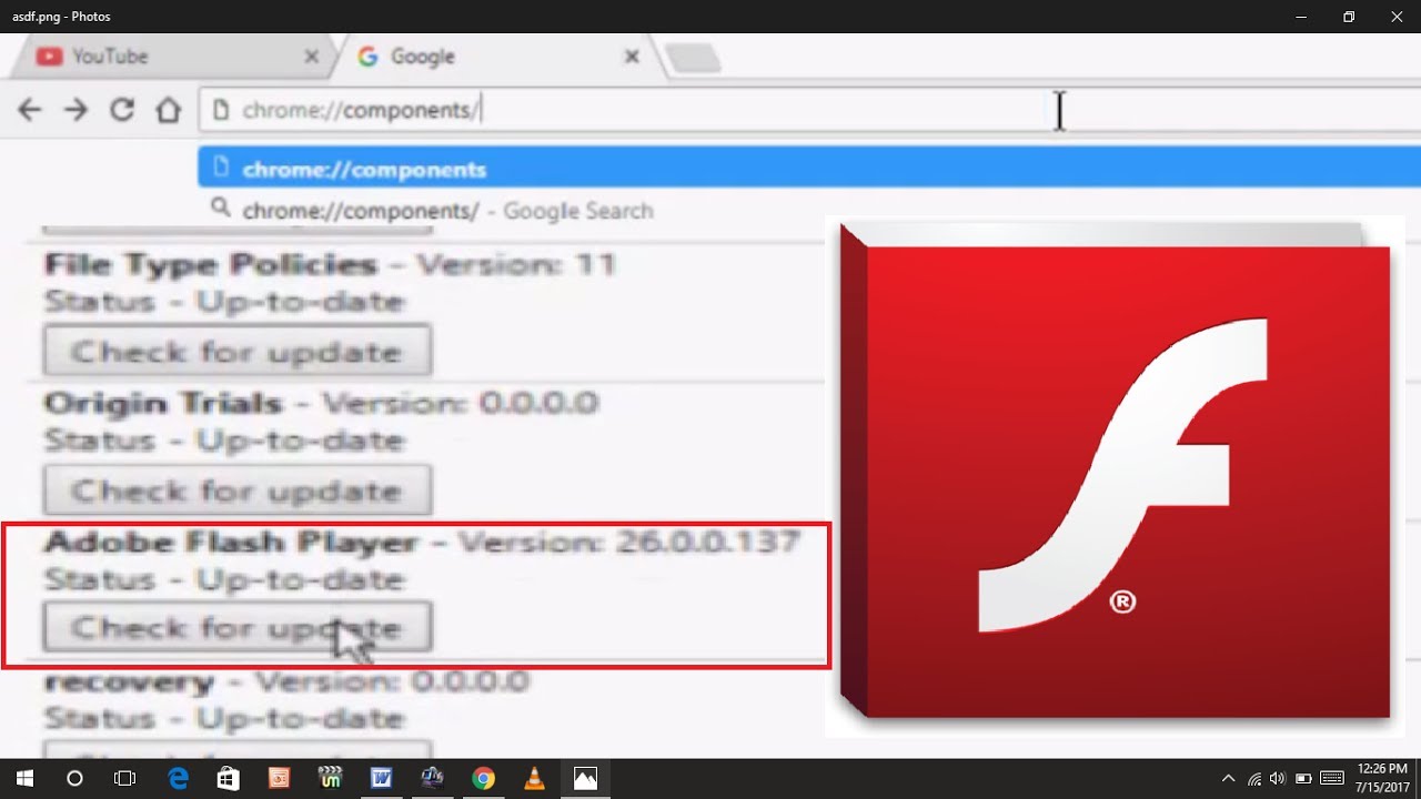 flash player for chrome free download